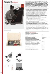 Katalogseite ROLLER'S Arco 50 (415 KB) - Albert Roller