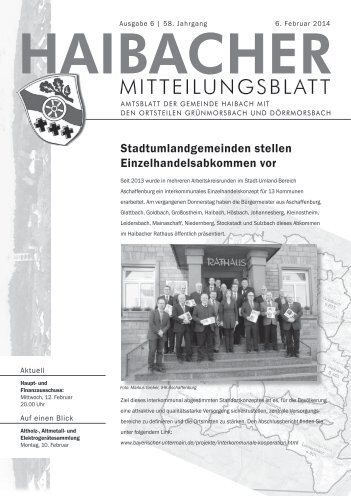 MITTEILUNGSBLATT - Haibach