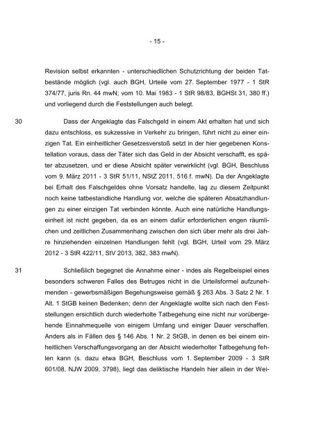 BUNDESGERICHTSHOF - Hamm und Partner, Rechtsanwälte