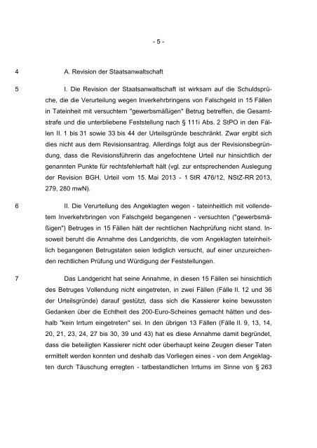 BUNDESGERICHTSHOF - Hamm und Partner, Rechtsanwälte