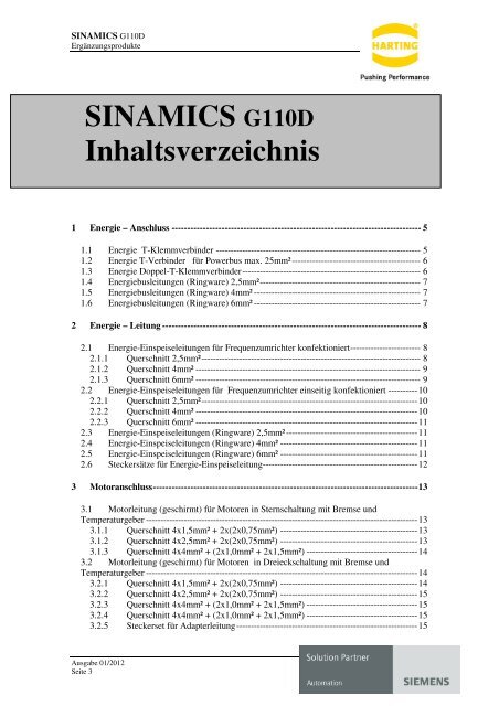 SINAMICS G110D