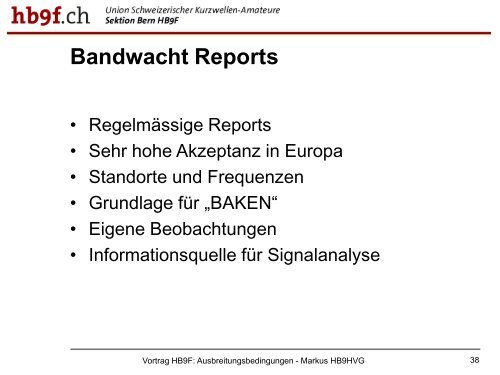 PDF zum Vortrag - HB9F