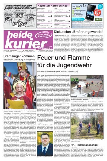 Sonntag 29.12.2013 herunterladen - Heide Kurier