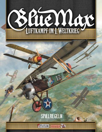 Blue Max Spielregel deutsch - Heidelberger Spieleverlag