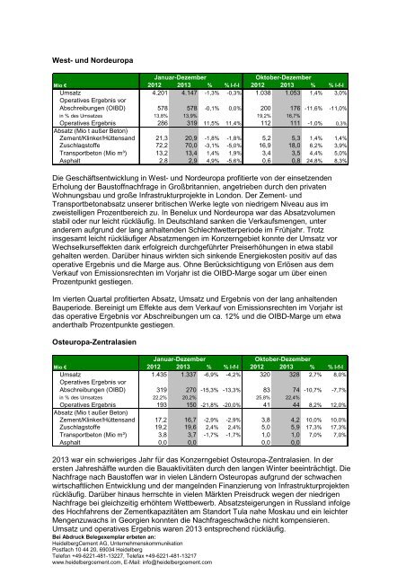 Druckversion der Pressemitteilung (PDF; 94 KB) - HeidelbergCement