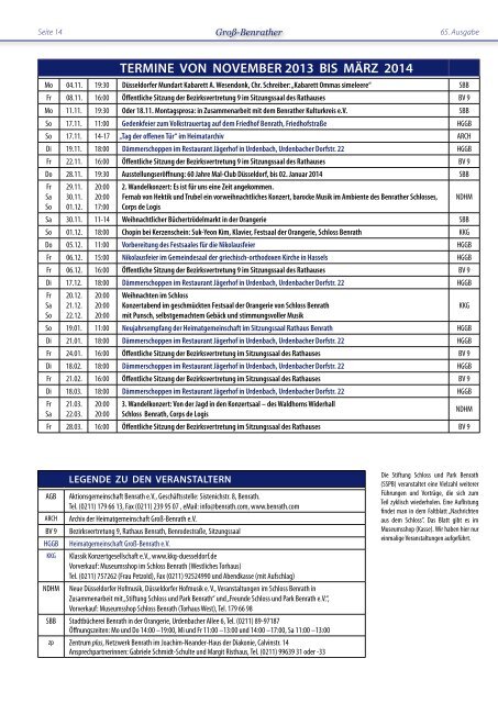 "Groß-Benrather" 3-2013 steht zum Download bereit - Heimatarchiv ...