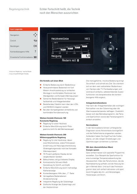 Viessmann-Prospekt-Vitotronic - Heizung und Solar zu ...