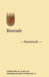 komplettes Heft - PDF-Format - Heimatarchiv Benrath