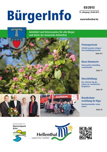 Ausgabe Juni 2013 - Gemeinde Hellenthal