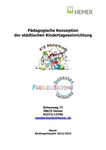 2. 20131119_konzept_paedagogisch_raeuberbande.pdf - Hemer