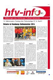 HFV-Info Nr. 03-2014 - Hamburger Fußball-Verband e.V.