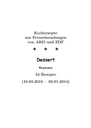 Dessert - hhollatz.de