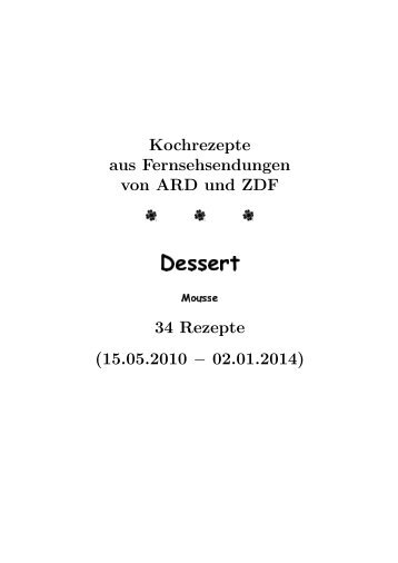 Dessert - hhollatz.de