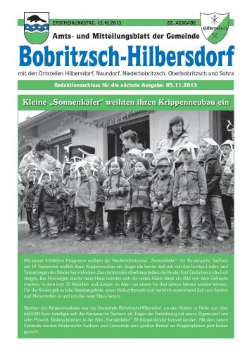 Amts- und Mitteilungsblatt der Gemeinde Kleine ... - Hilbersdorf