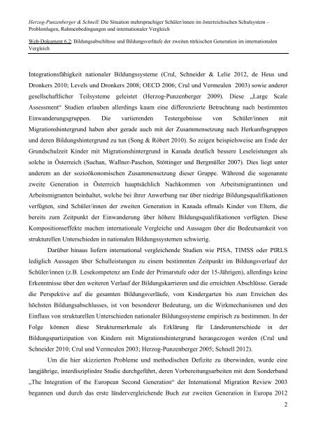 ad 6.2: B. Herzog-Punzenberger & Schnell - Bifie