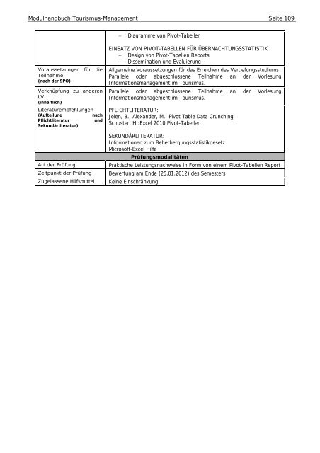 Modulhandbuch BA TO ALT Studinanfänger bis WS 2010/2011