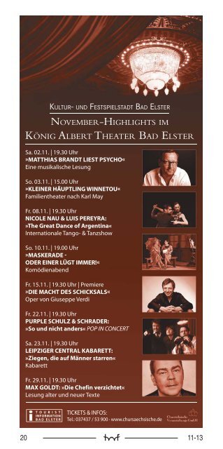 November - Hof Programm