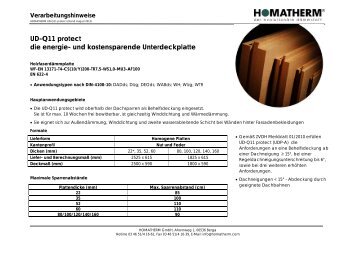 UD-Q11 protect - Homatherm GmbH