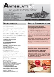 KW 50/2013 - Hohentengen