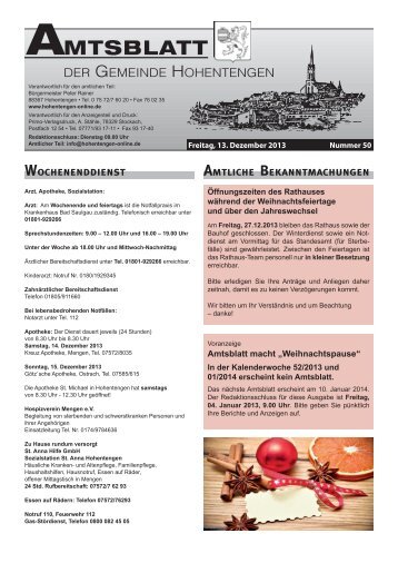 KW 50/2013 - Hohentengen