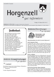 Ausgabe vom 7. Februar 2014 - Horgenzell