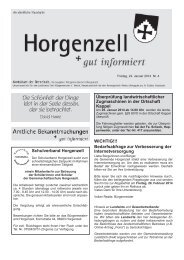Ausgabe vom 24. Januar 2014 - Horgenzell