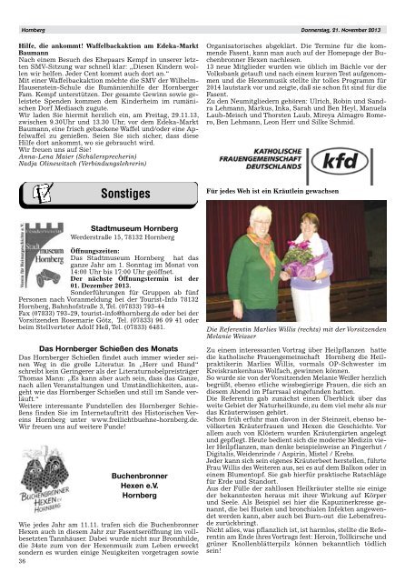 Amtliches_Nachrichtenblatt_Hornberg_Nr. 47_vom 21.11.2013