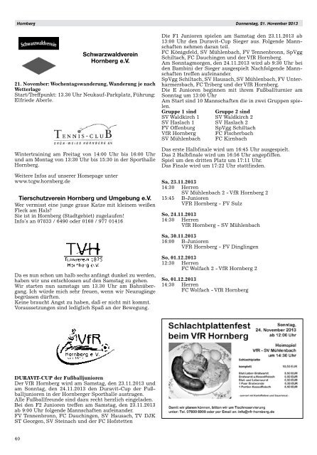 Amtliches_Nachrichtenblatt_Hornberg_Nr. 47_vom 21.11.2013