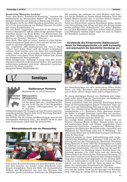 Amtliches_Nachrichtenblatt_Hornberg_Nr. 27_vom 04.07.2013