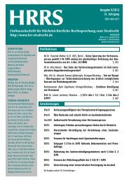 HRRS Ausgabe 9/2013 - hrr-strafrecht.de