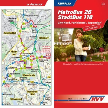 MetroBus 26 + StadtBus 118 - HVV