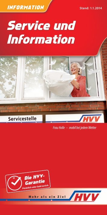 Service und Information Service und Information - HVV