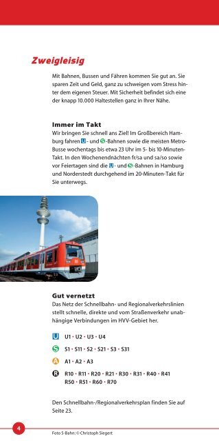 Service und Information Service und Information - HVV