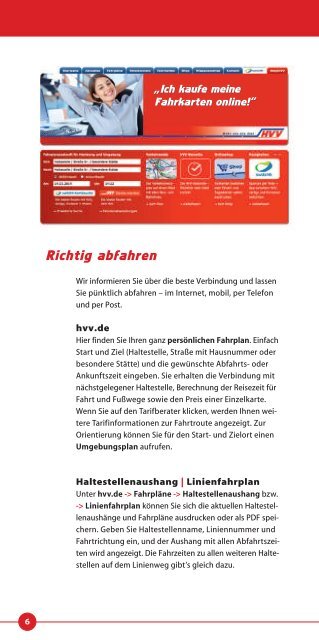 Service und Information Service und Information - HVV