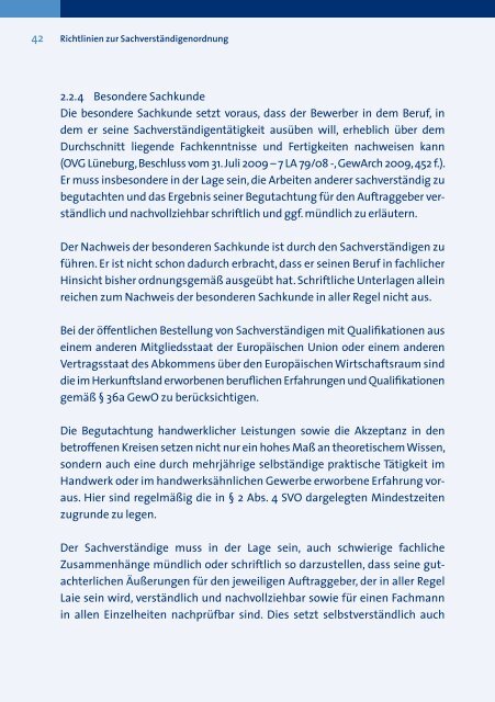Sachverständigenordnung der Handwerkskammer Dortmund 2013
