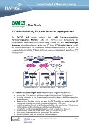 Case-Study Lvm-Versicherung - Datus AG