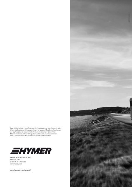 HYMER Reisemobil.