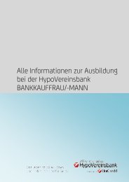 Wie läuft die Ausbildung genau ab? (PDF, 382 KB) - HypoVereinsbank