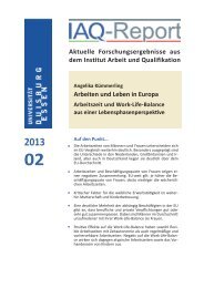 Arbeitszeit und Work-Life-Balance aus einer - Institut Arbeit und ...