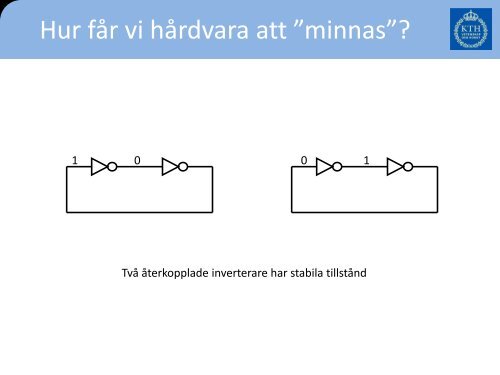 Bilder från föreläsning - KTH