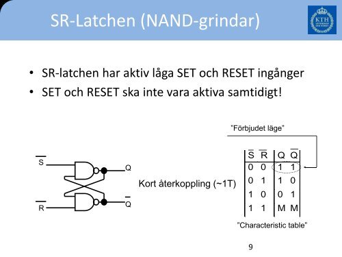 Bilder från föreläsning - KTH