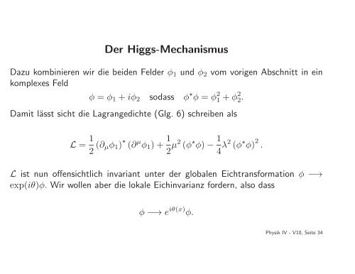 Warum haben Teilchen eine Masse = 0?