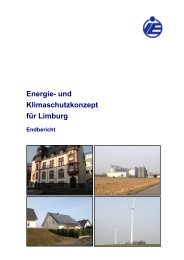 Energie- und Klimaschutzkonzept für Limburg - IE Leipzig