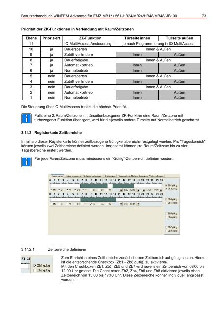 WINFEM Advanced für EMZ MB12/561-HB24/MB24/HB48/MB48 ...