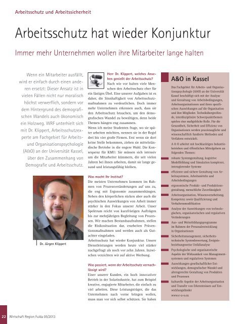 Sicher und gesund: - IHK Fulda