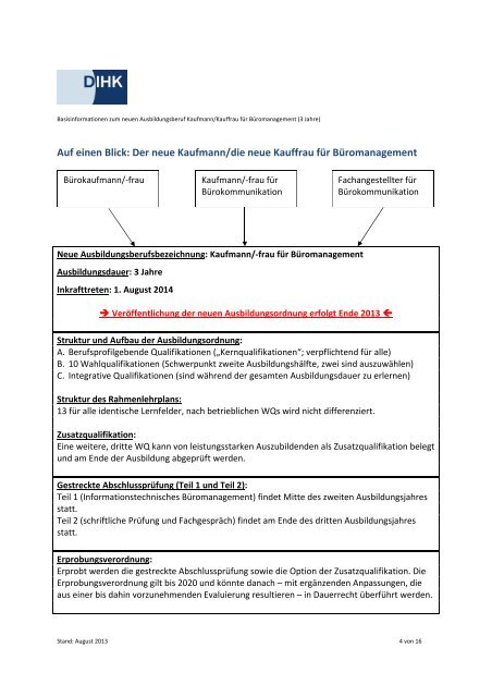 Kaufmann/-frau für Büromanagement