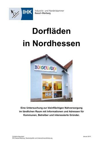 Dorfläden in Nordhessen - IHK Kassel