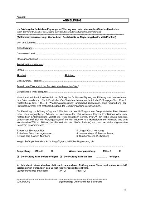 Prüfung bei der IHK - IHK Nürnberg für Mittelfranken