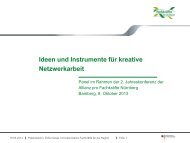 Ideen und Instrumente für kreative Netzwerkarbeit - IHK Nürnberg ...