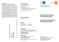 Geprüfte Fachkauffrau für Außenwirtschaft Geprüfter Fachkaufmann ...